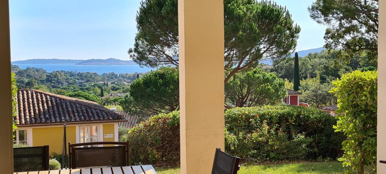 Eden Lou, L'Appart Appartement Climatise Avec Vue Exceptionnelle Sur Saint Tropez Grimaud Exteriör bild